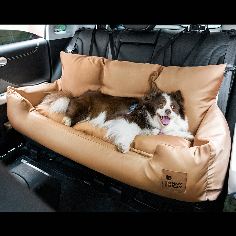 Reise-Hundebett Sicherheitswasserfest Mittel-Groß für die Rückbank im Auto