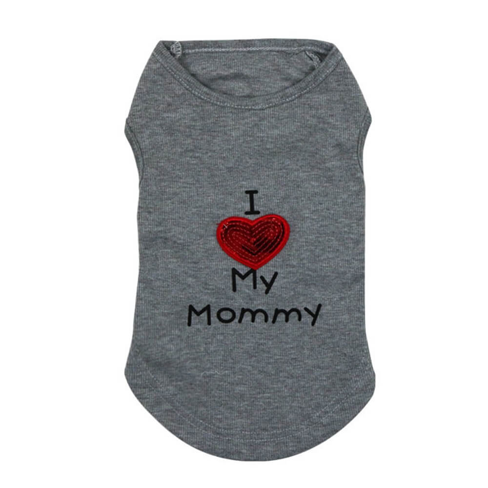 Eu amo os designs de estampas e fios da minha mamãe para roupas de pets.