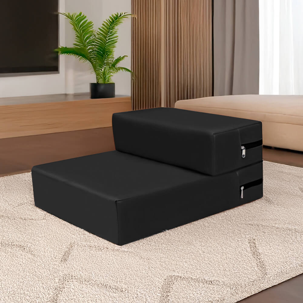 Waterproof Washable PU Leather Modular Multi-Level Pet Stairs1