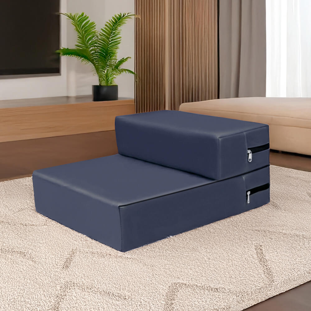 Waterproof Washable PU Leather Modular Multi-Level Pet Stairs1