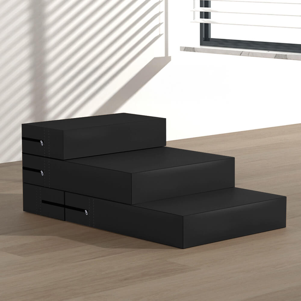 Waterproof Washable PU Leather Modular Multi-Level Pet Stairs1