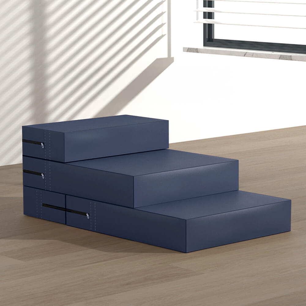 Waterproof Washable PU Leather Modular Multi-Level Pet Stairs1