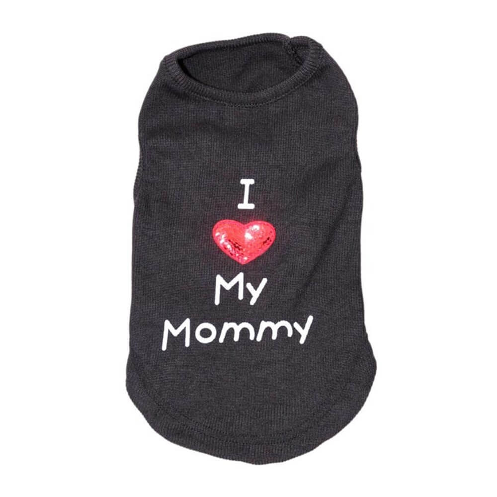 Eu amo os designs de estampas e fios da minha mamãe para roupas de pets.
