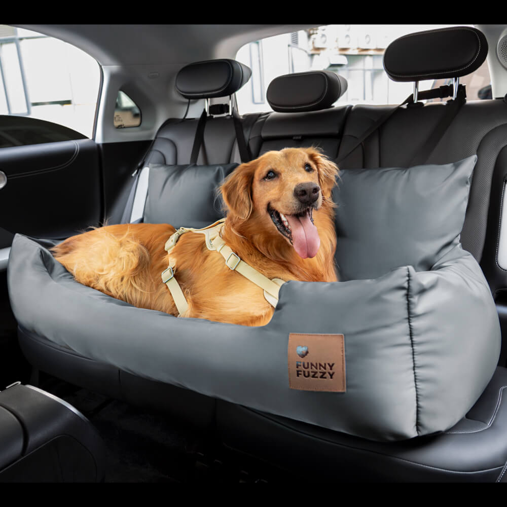 Reise-Hundebett Sicherheitswasserfest Mittel-Groß für die Rückbank im Auto
