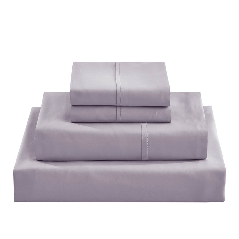 Sábana plana extra suave, funda de colchón ajustable resistente a encogimiento y desvanecimiento.
