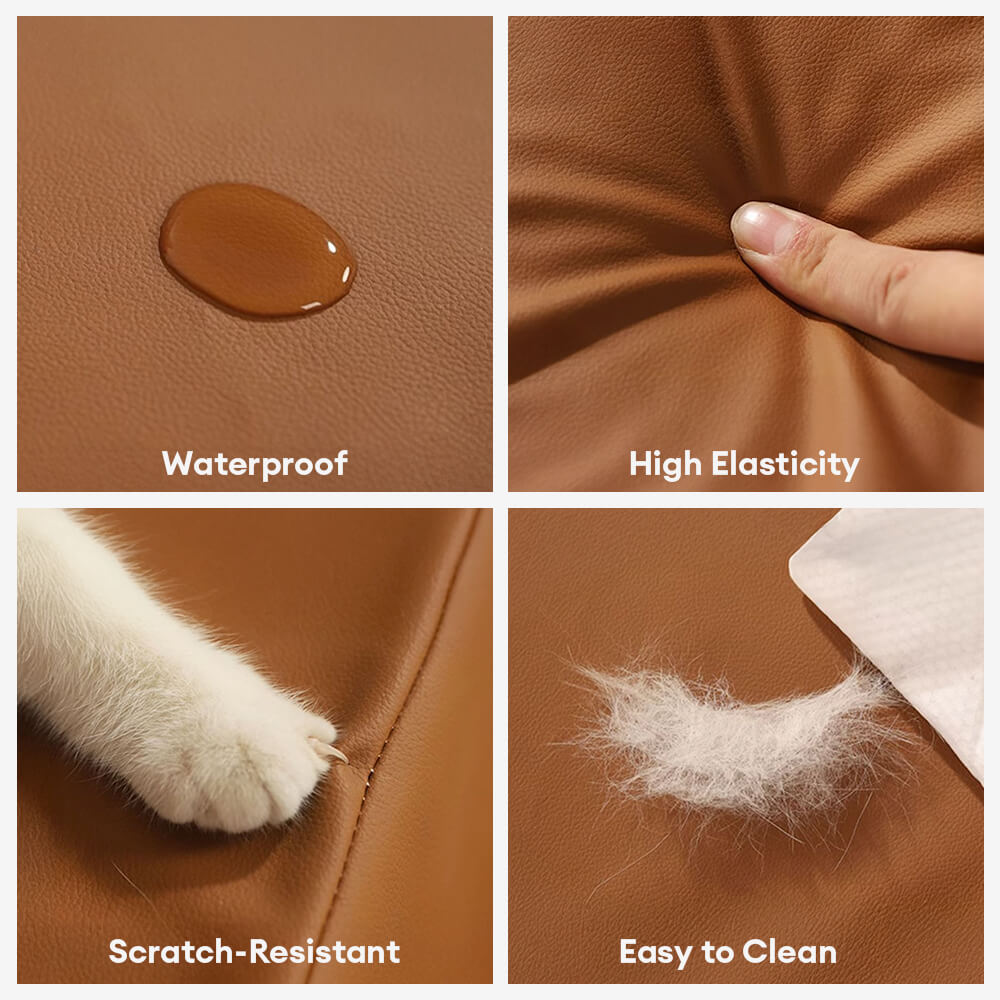 Waterproof Washable PU Leather Modular Multi-Level Pet Stairs1