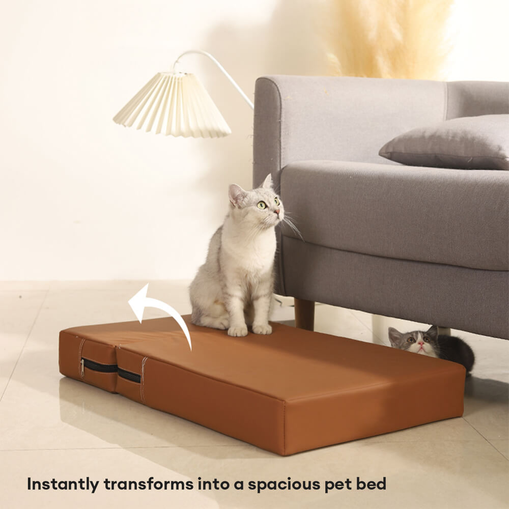 Waterproof Washable PU Leather Modular Multi-Level Pet Stairs1