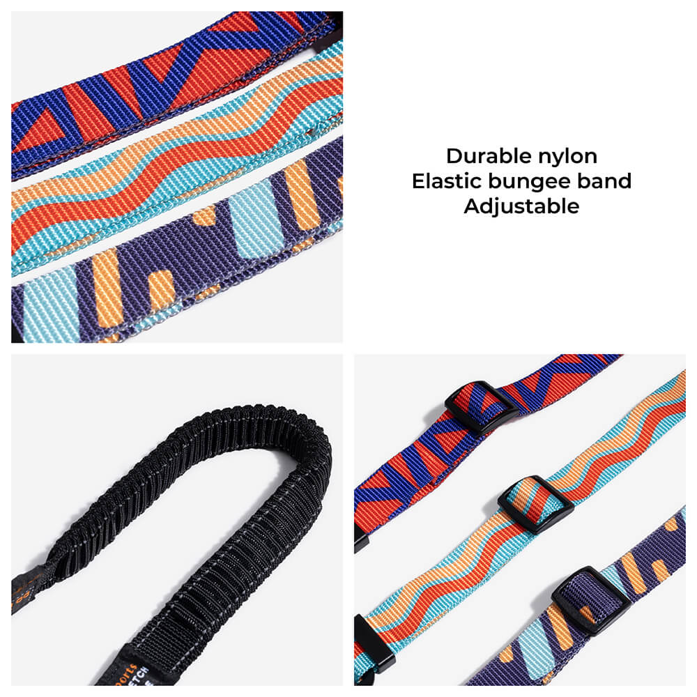 Ceinture de sécurité pour chien réglable et colorée12