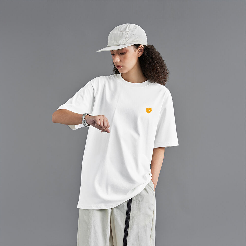 Camiseta unisex ligera de color sólido, resistente al pelo de mascotas y de enfriamiento.