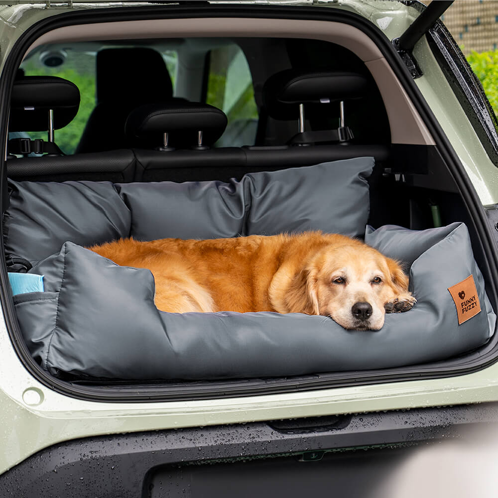 Reise-Hundebett Sicherheitswasserfest Mittel-Groß für die Rückbank im Auto