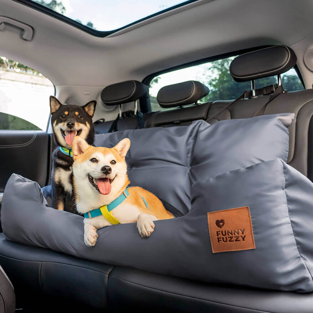 Reise-Hundebett Sicherheitswasserfest Mittel-Groß für die Rückbank im Auto