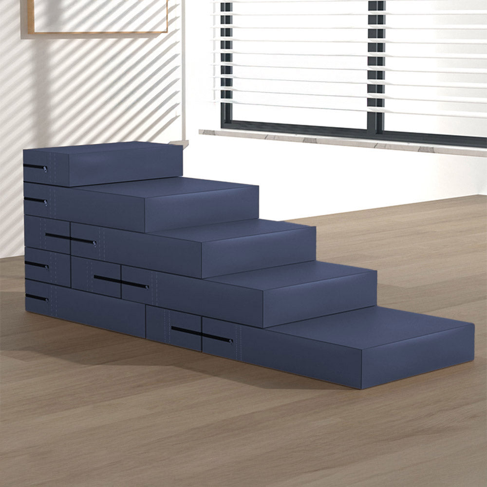 Waterproof Washable PU Leather Modular Multi-Level Pet Stairs1