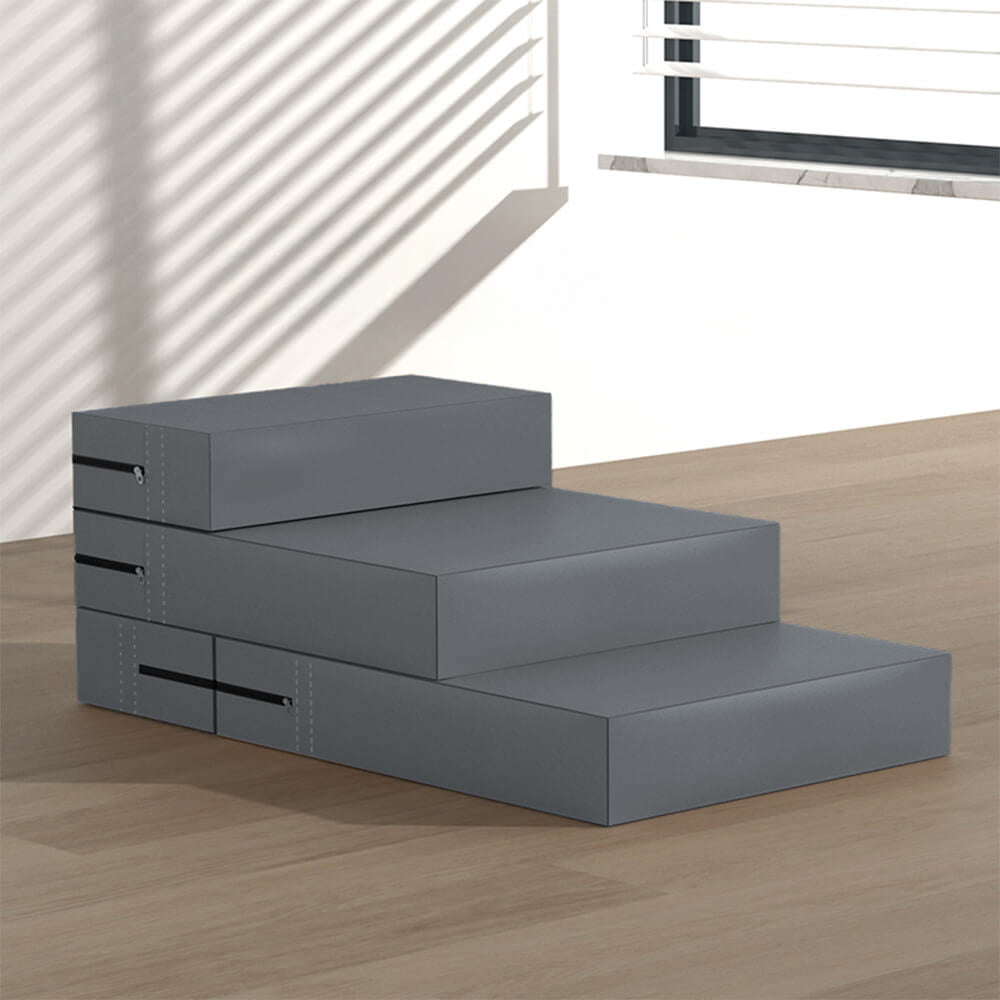 Waterproof Washable PU Leather Modular Multi-Level Pet Stairs1