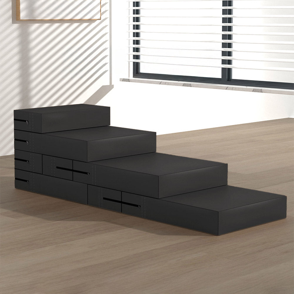 Waterproof Washable PU Leather Modular Multi-Level Pet Stairs1