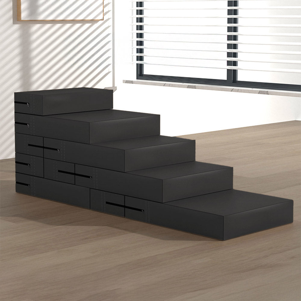 Waterproof Washable PU Leather Modular Multi-Level Pet Stairs1