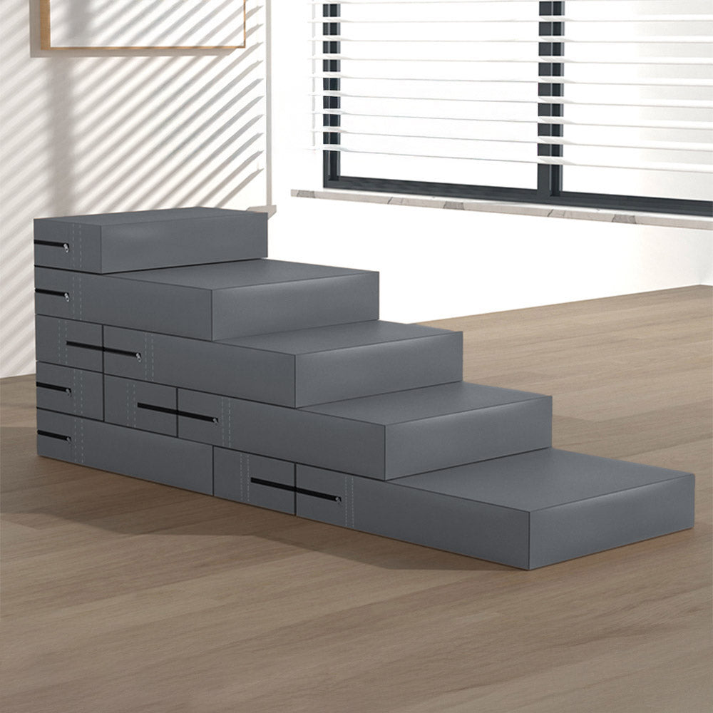 Waterproof Washable PU Leather Modular Multi-Level Pet Stairs1