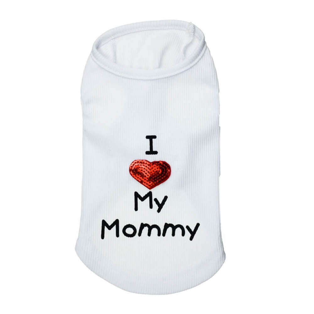 Eu amo os designs de estampas e fios da minha mamãe para roupas de pets.