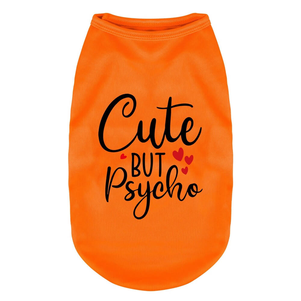 Gilet pour chien « Cute but Psycho » – Vêtements pour chien élégants et ludiques