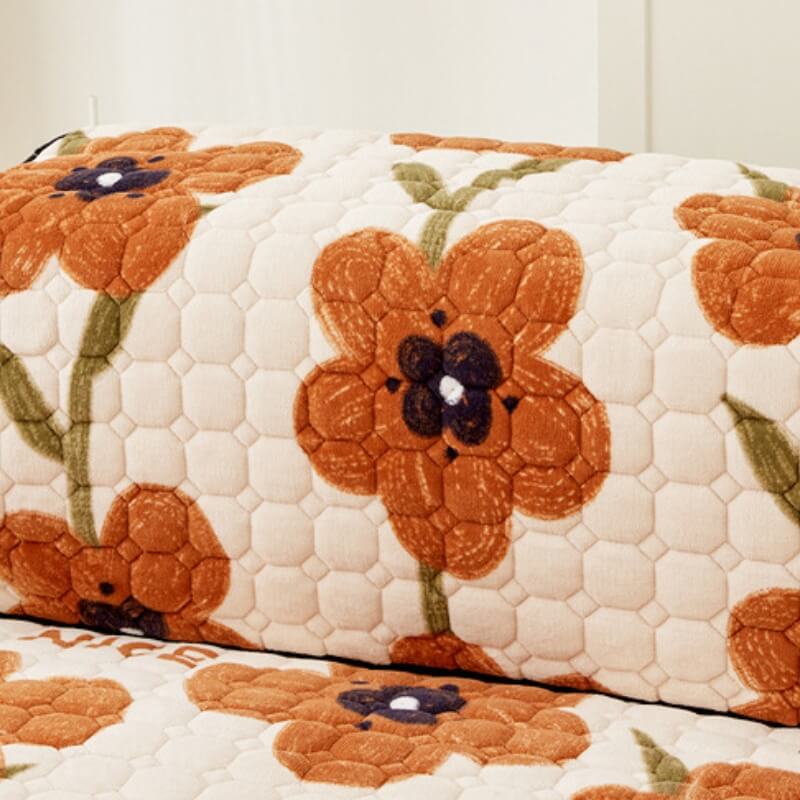 Couvre-sofa de mode Fleur d'Eden Protecteur de mobilier Housse de canapé