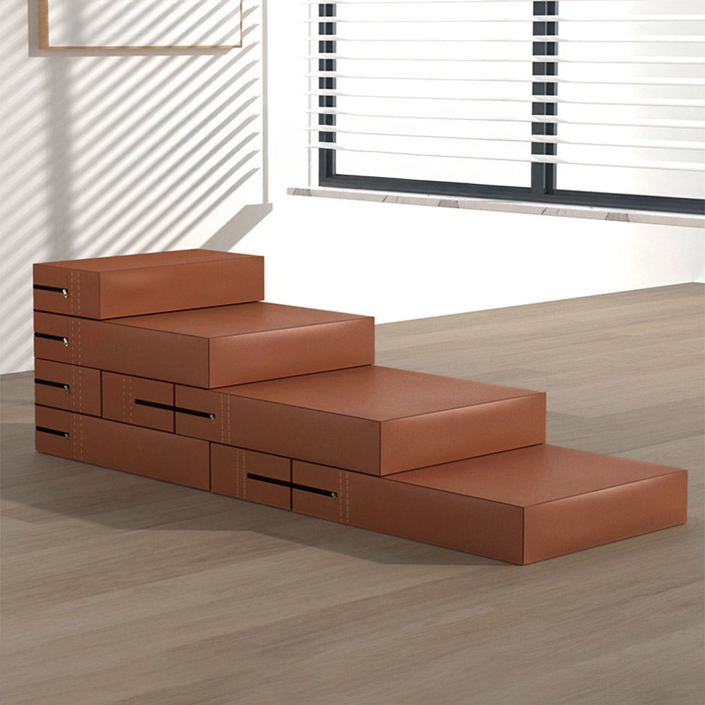 Waterproof Washable PU Leather Modular Multi-Level Pet Stairs1